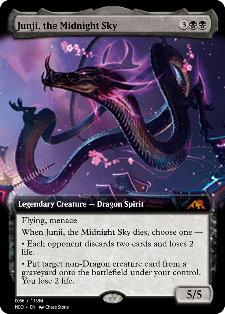Junji, the Midnight Sky (PRM-97975) - Magic Online Promos Foil