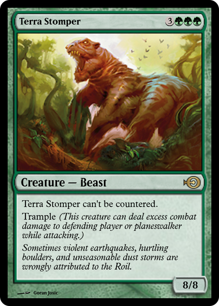 Terra Stomper (PRM-36849) - Magic Online Promos Foil
