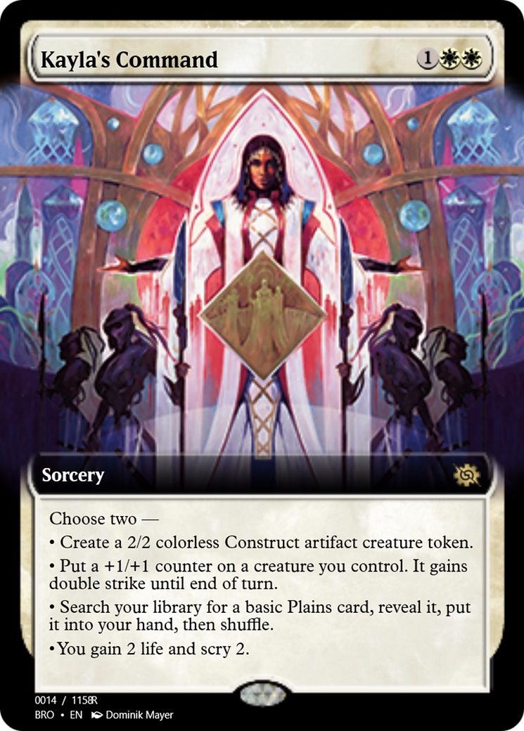 Kayla's Command (PRM-105638) - Magic Online Promos Foil