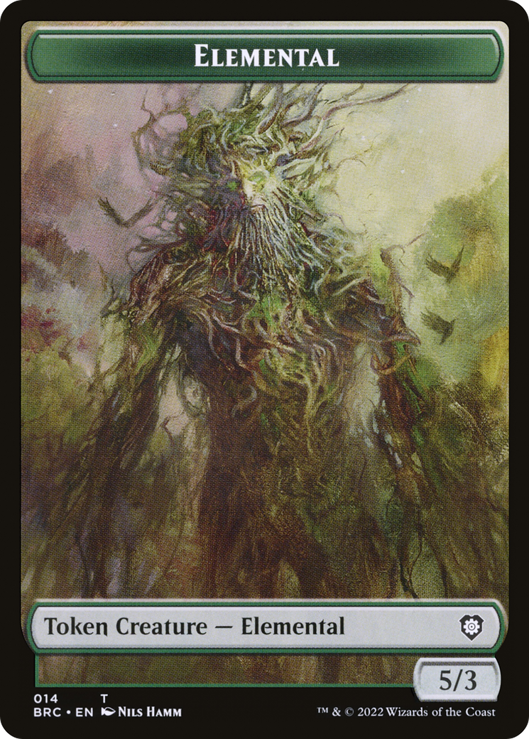Elemental (TBRC-014) - The Brothers' War Commander Tokens