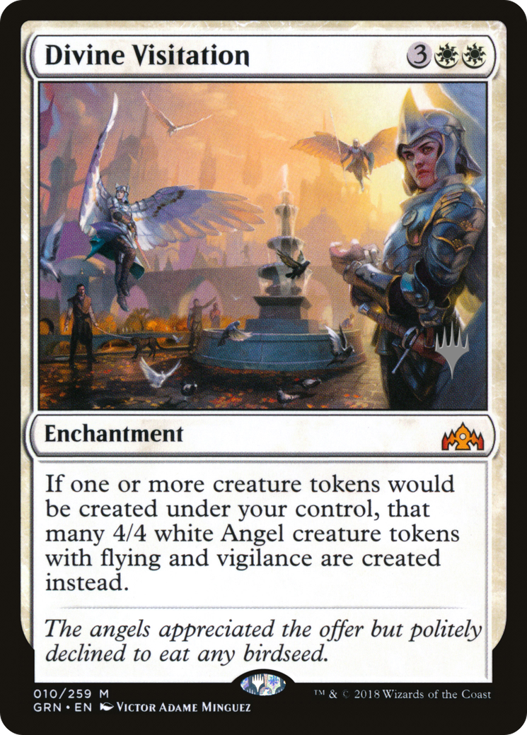 Divine Visitation (PPTHB-10P) - Guilds of Ravnica Promos