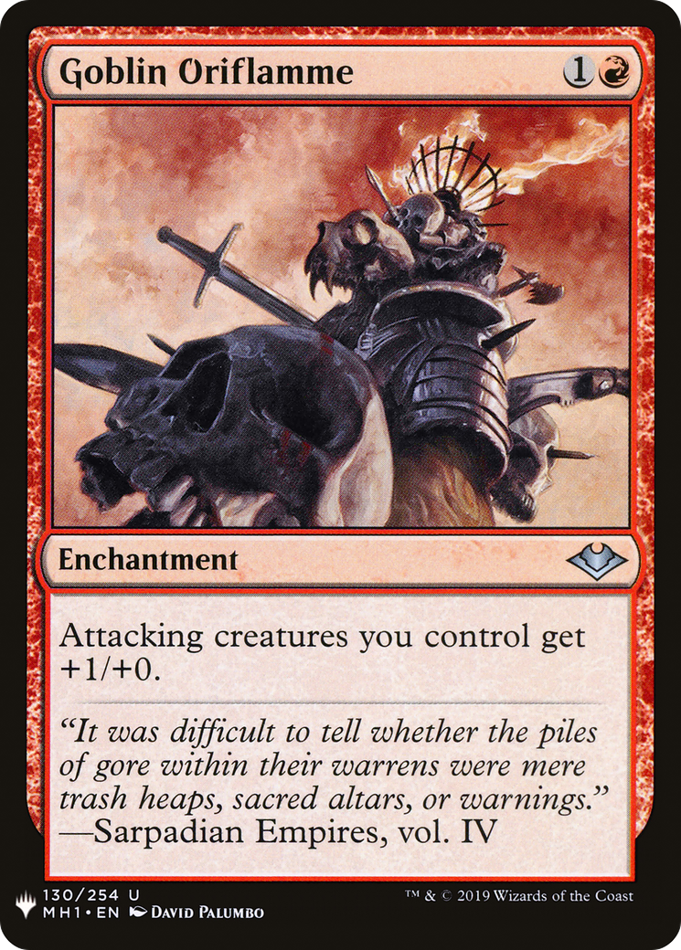 Goblin Oriflamme (LIST-MH1-130) - The List