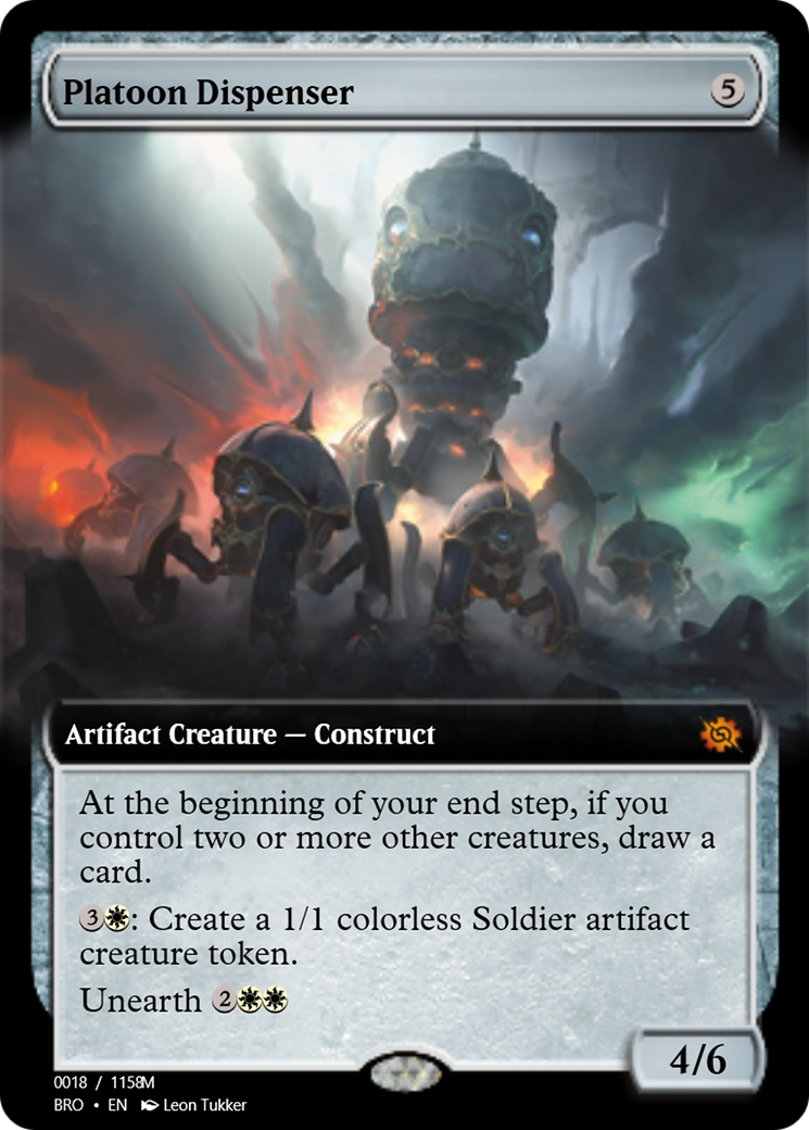 Platoon Dispenser (PRM-105646) - Magic Online Promos