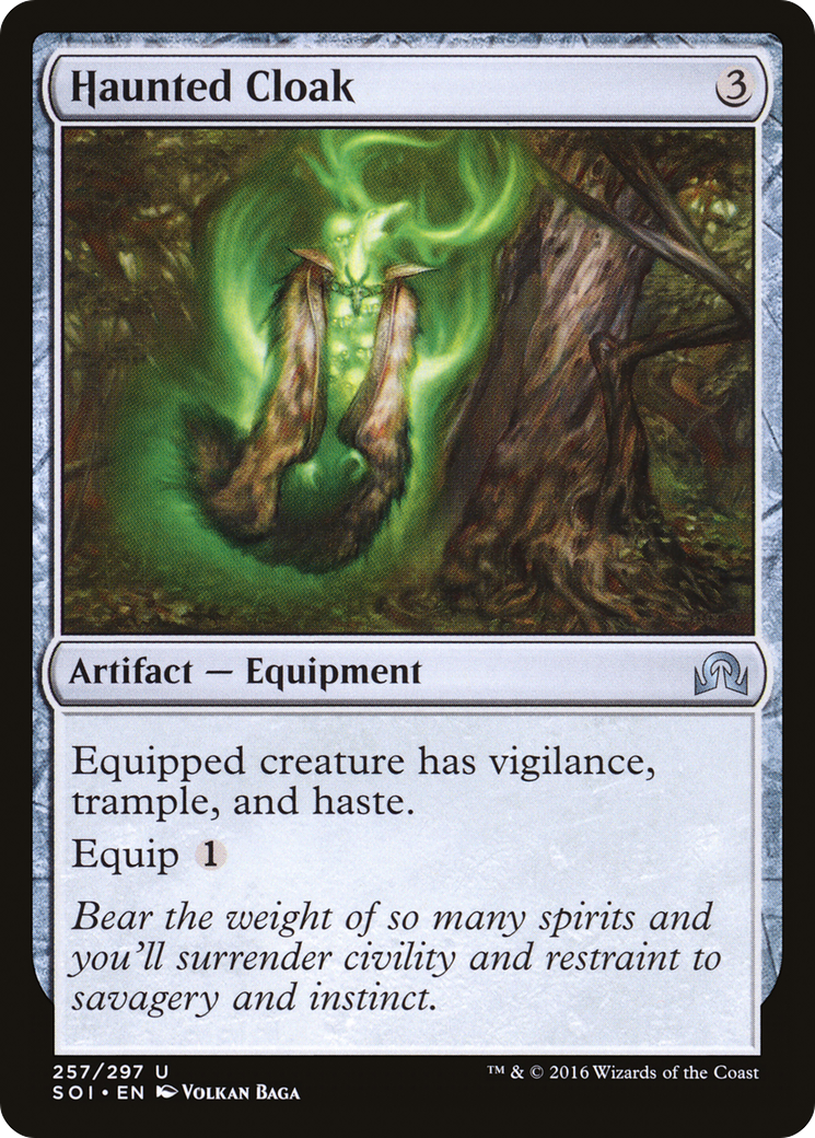 Haunted Cloak (SOI-257) - Shadows over Innistrad