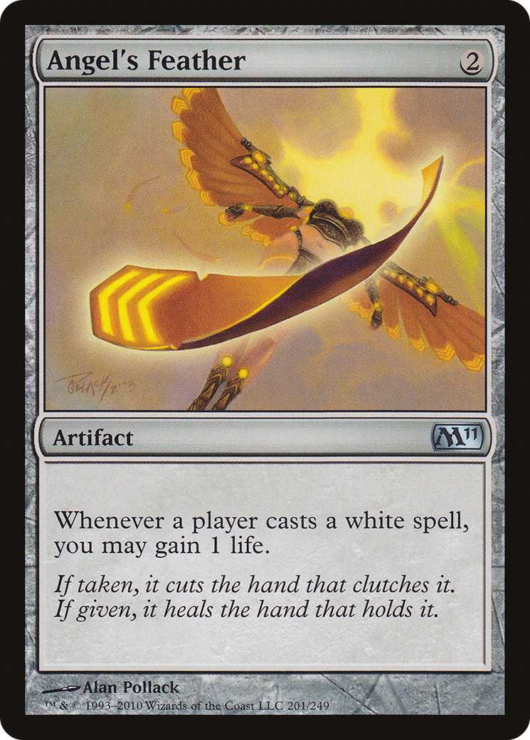 Angel's Feather (M11-201) - Magic 2011 Foil