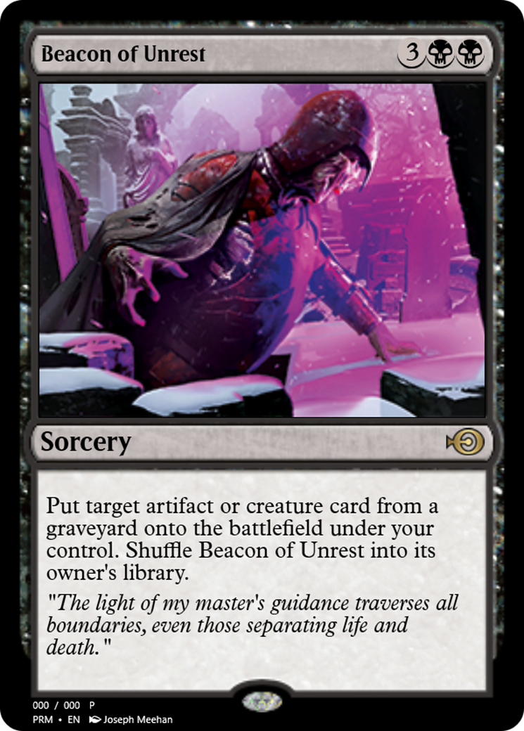 Beacon of Unrest (PRM-62519) - Magic Online Promos Foil