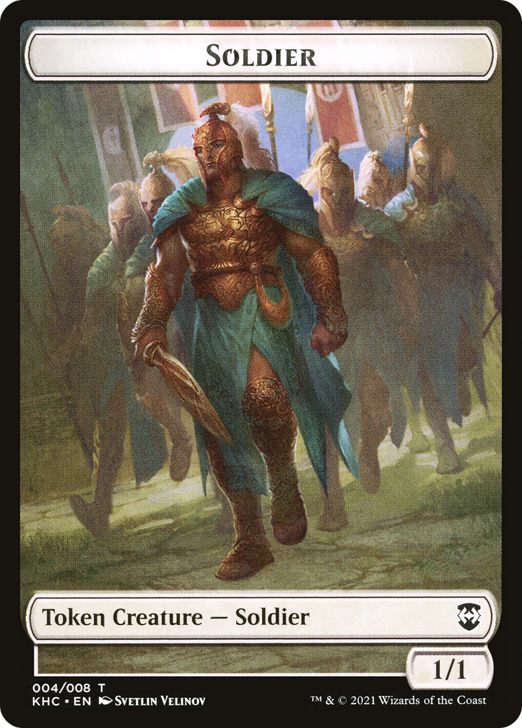 Soldier (TKHC-004) - Kaldheim Commander Tokens