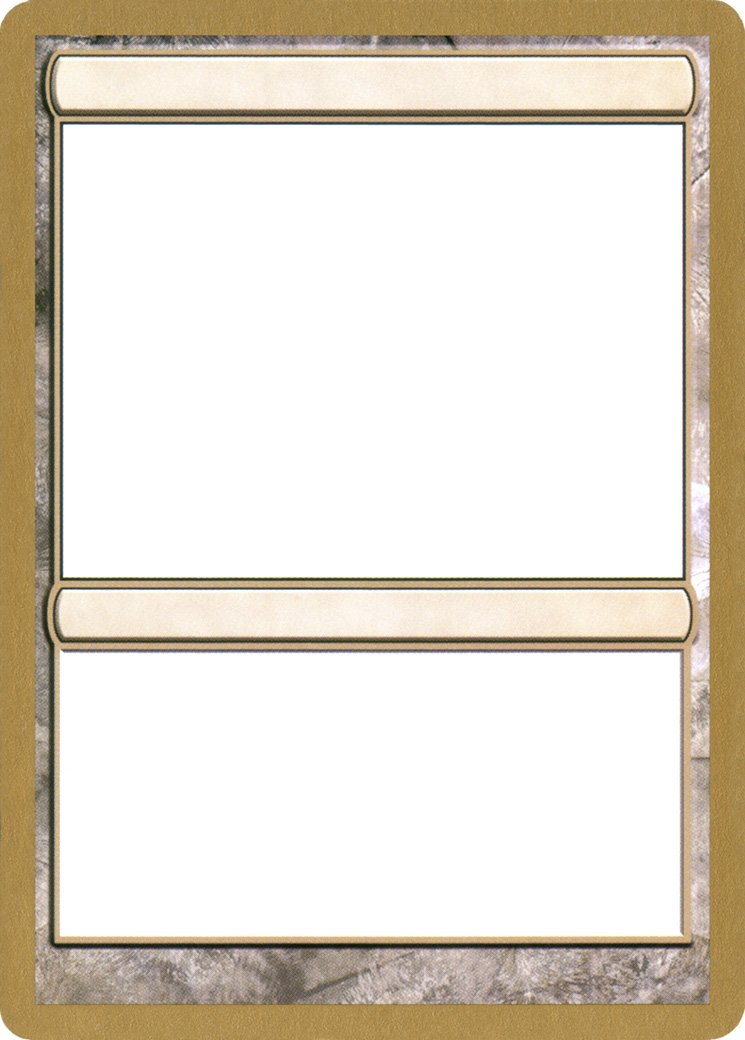 Blank Card (WCD-000) - World Championship Decks 2003