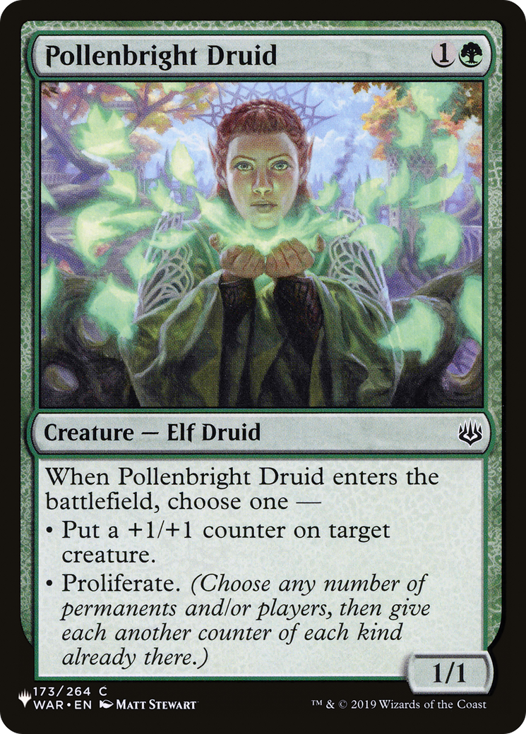 Pollenbright Druid (LIST-173/264) - The List