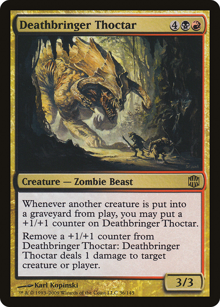 Deathbringer Thoctar (ARB-036) - Alara Reborn Foil