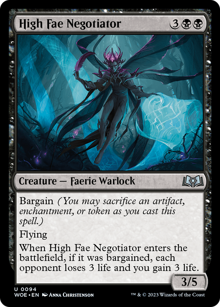 High Fae Negotiator (WOE-094) - Wilds of Eldraine Foil