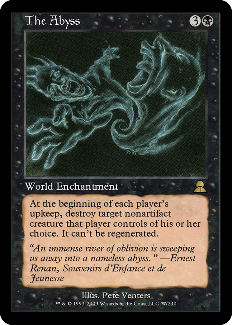 The Abyss (ME3-077) - Masters Edition III Foil