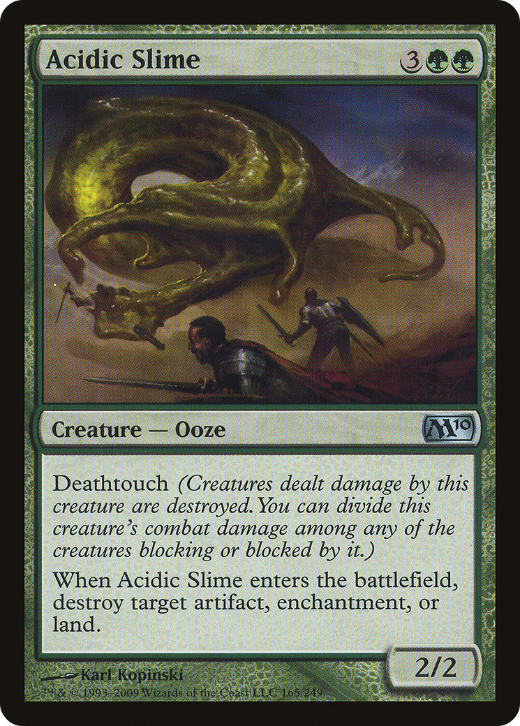 Acidic Slime (M10-165) - Magic 2010