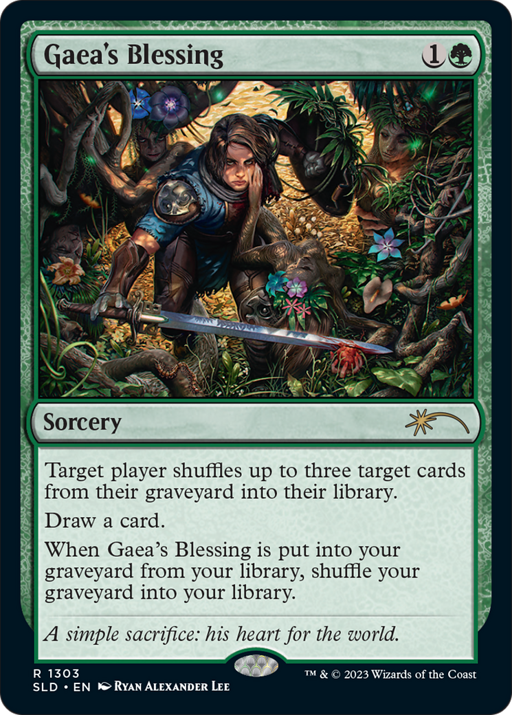 Gaea's Blessing (SLD-1303) - Secret Lair Drop