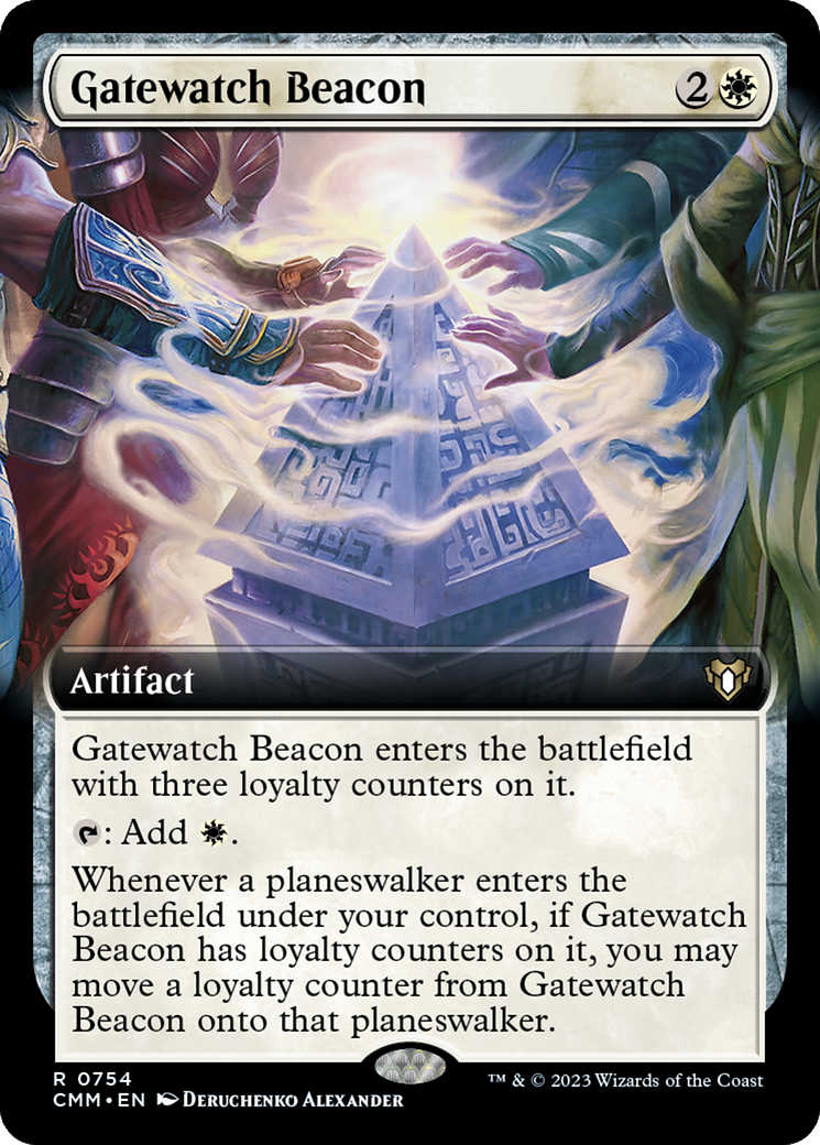 Gatewatch Beacon (Extended Art) (CMM-754) - Commander Masters: (Extended Art)