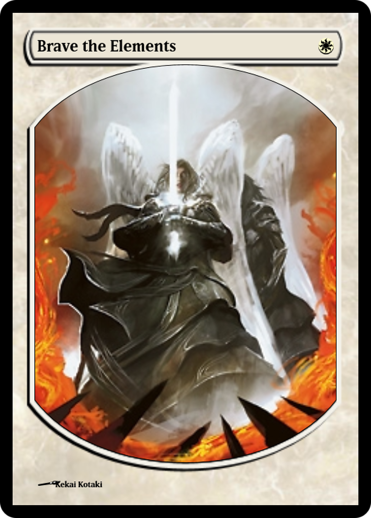 Brave the Elements (PRM-37857) - Magic Online Promos Foil