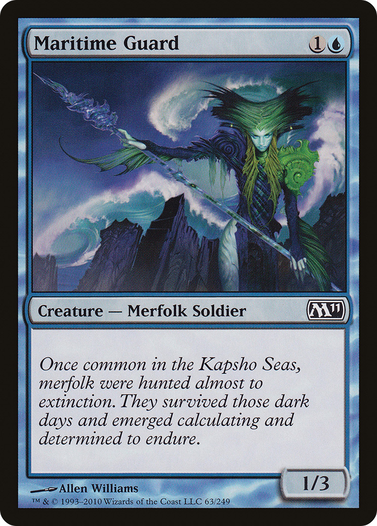 Maritime Guard (M11-063) - Magic 2011 Foil