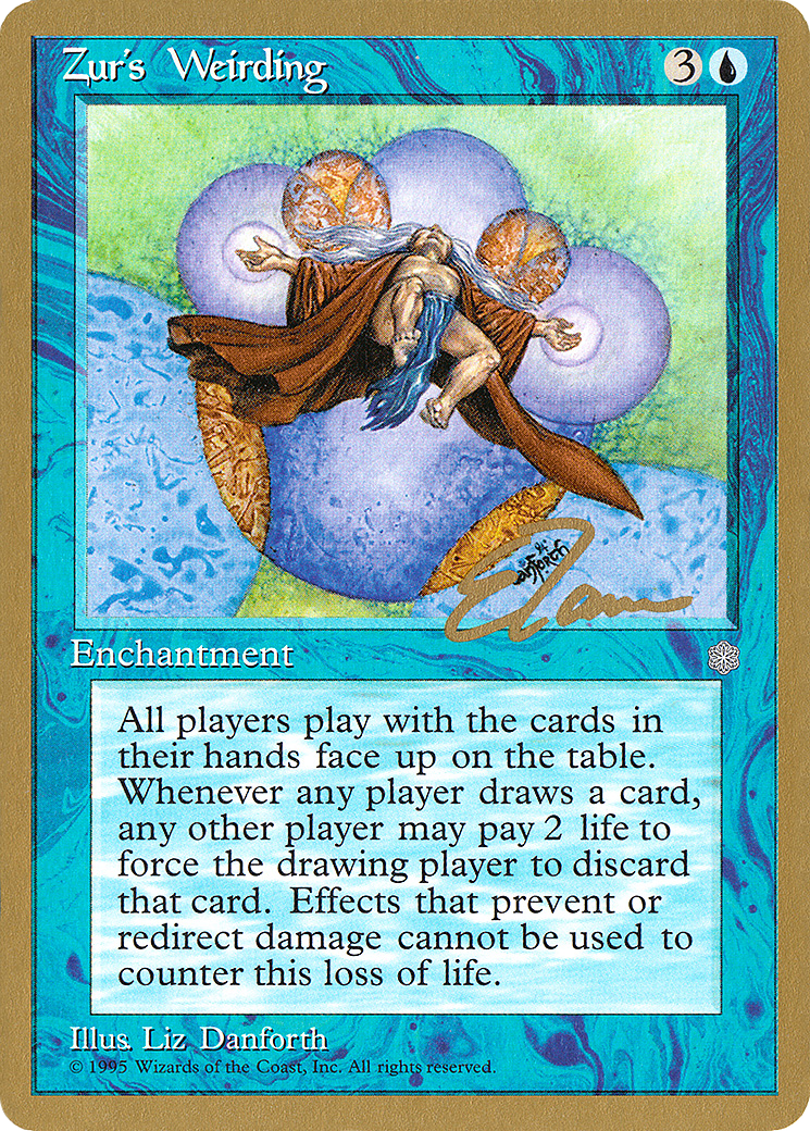 Zur's Weirding - 1996 Eric Tam (ICE) (WCD-ET110) - Pro Tour Collector Set