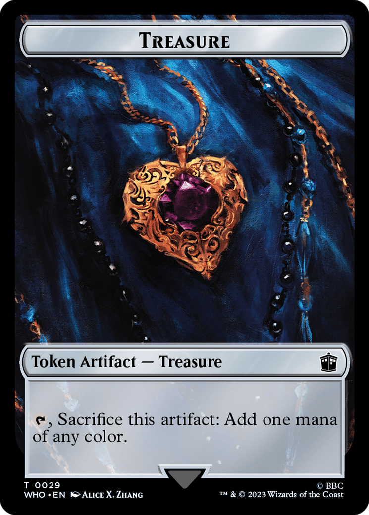 Treasure (TWHO-029) - Doctor Who Tokens Foil