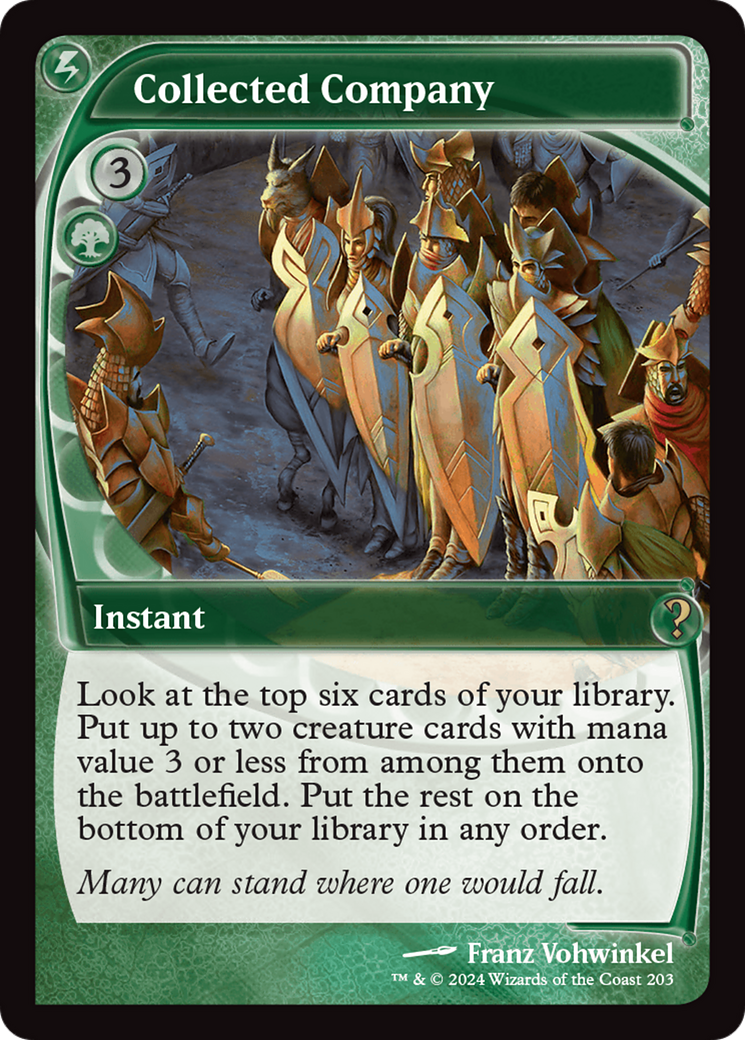 Collected Company (MB2-203) - Mystery Booster 2 Foil