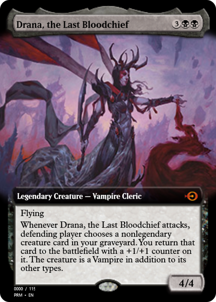 Drana, the Last Bloodchief (PRM-83742) - Magic Online Promos