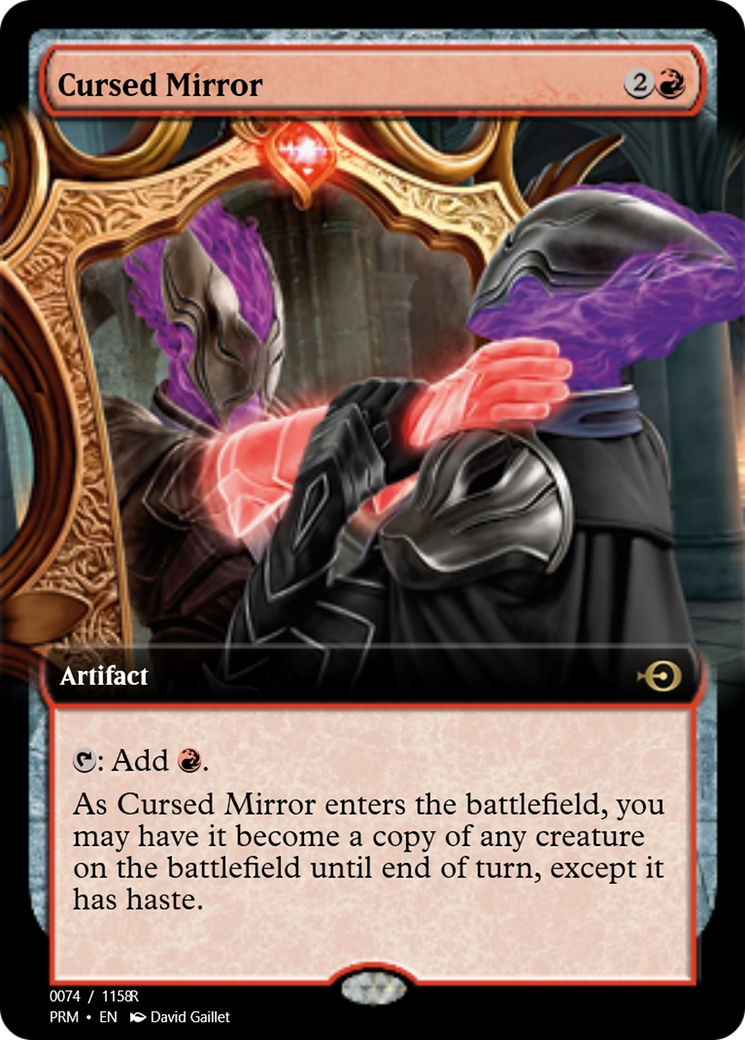 Cursed Mirror (PRM-90120) - Magic Online Promos