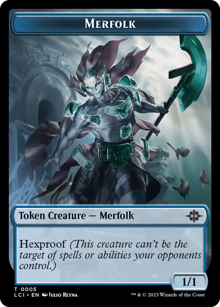 Merfolk (TLCI-005) - The Lost Caverns of Ixalan Tokens Foil
