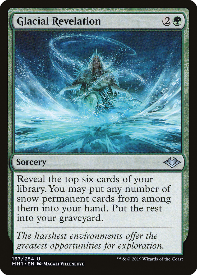 Glacial Revelation (MH1-167) - Modern Horizons Foil