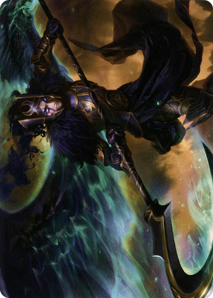 Vengeful Reaper // Vengeful Reaper (AKHM-029) - Kaldheim Art Series (Borderless)