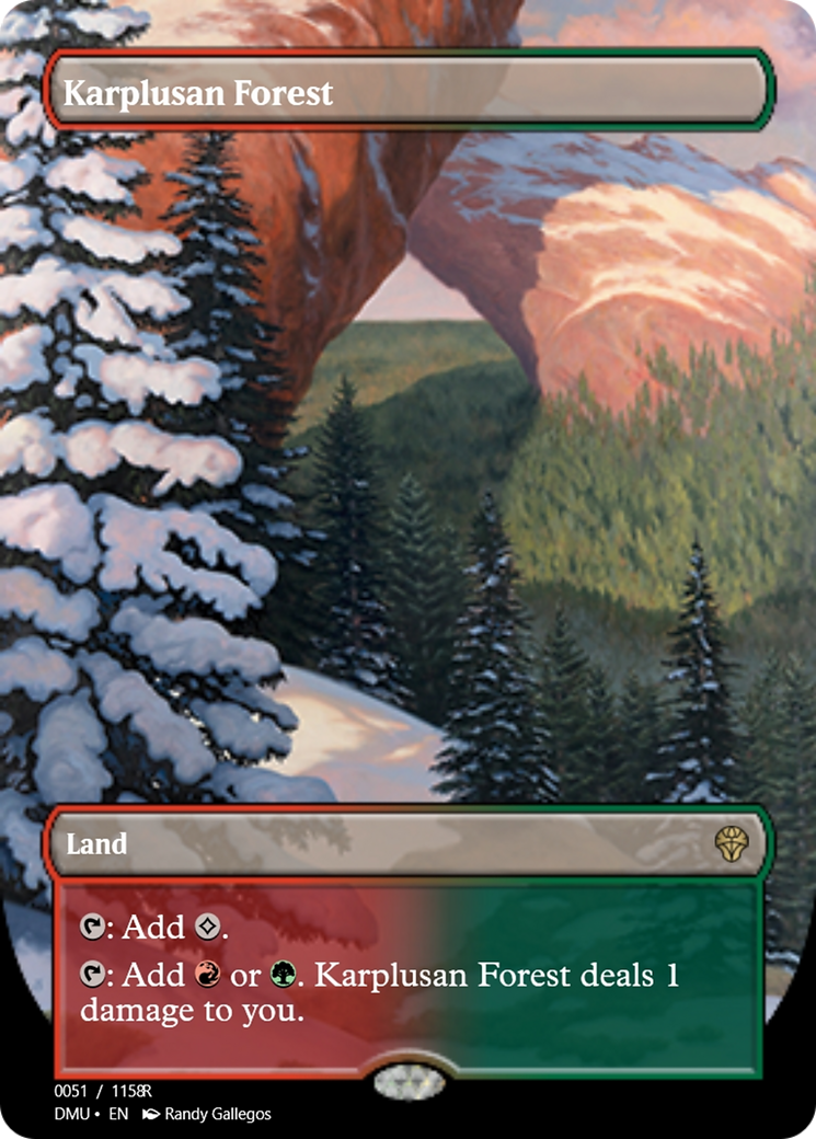 Karplusan Forest (PRM-103480) - Magic Online Promos Foil