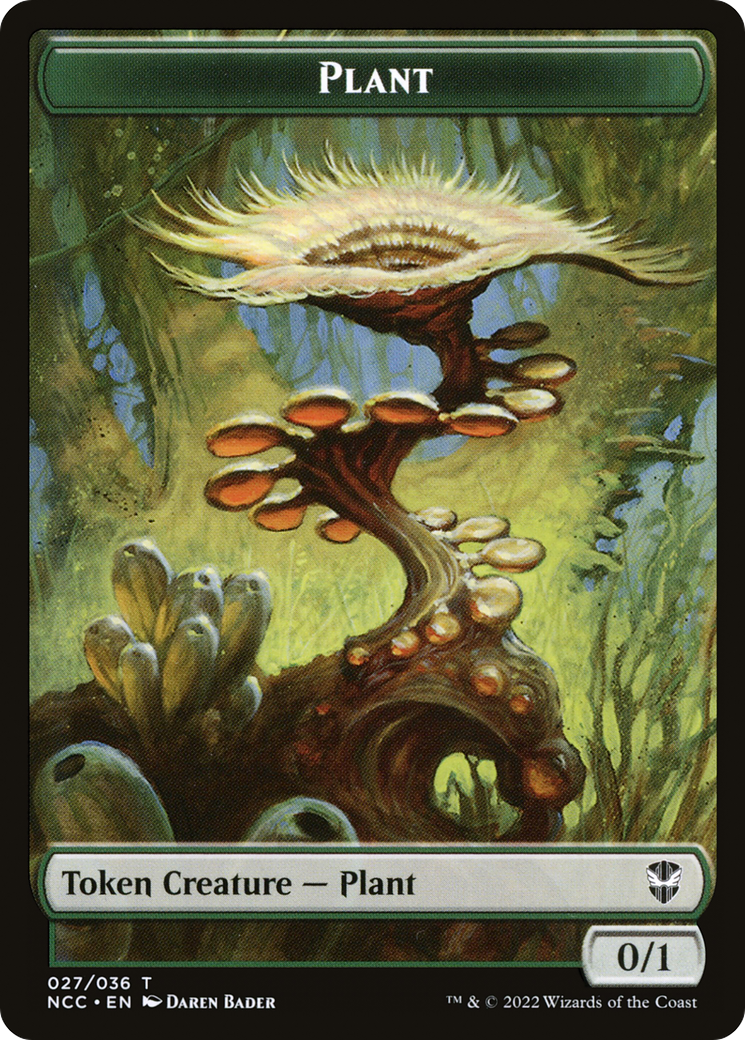 Plant (TNCC-027) - New Capenna Commander Tokens