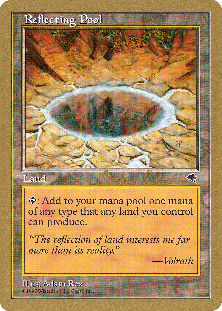 Reflecting Pool - 1998 Brian Selden (TMP) (WCD-BS322) - World Championship Decks 1998