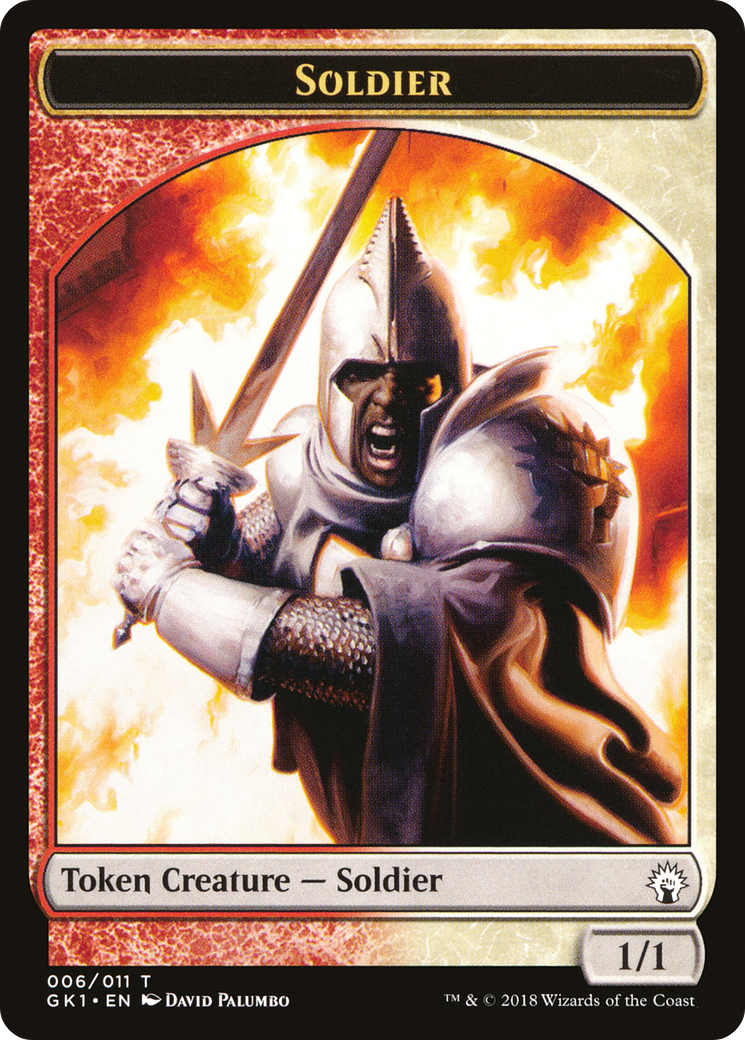 Soldier // Goblin (TGK1-006) - GRN Guild Kit Tokens