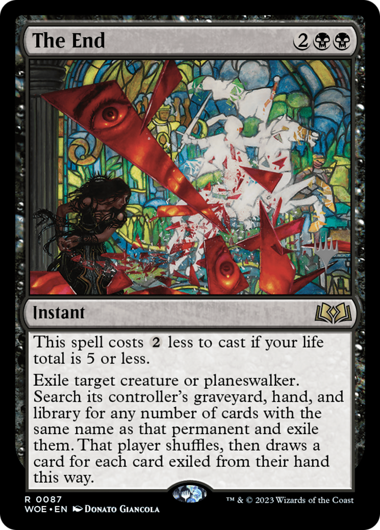 The End (PPWOE-87P) - Wilds of Eldraine Promos