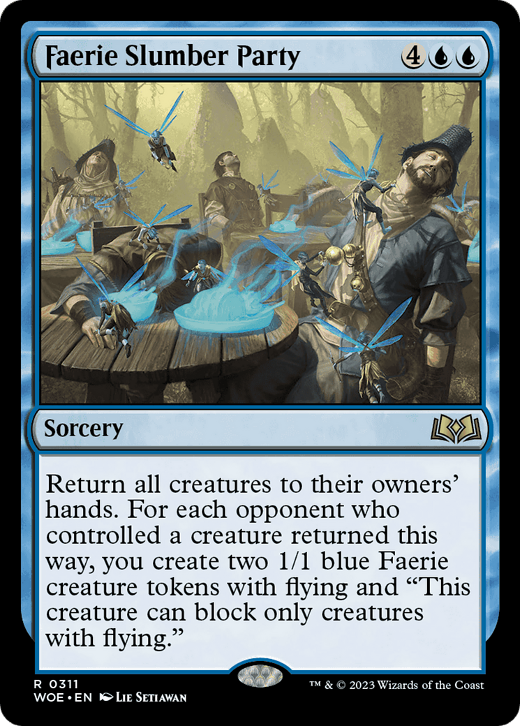 Faerie Slumber Party (WOE-311) - Wilds of Eldraine Foil