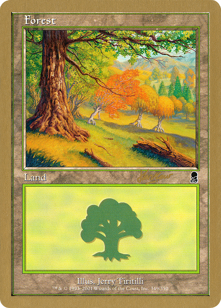 Forest (349) - 2002 Sim Han How (ODY) (WCD-SHH349) - World Championship Decks 2002