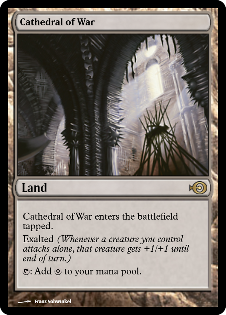 Cathedral of War (PRM-45215) - Magic Online Promos Foil