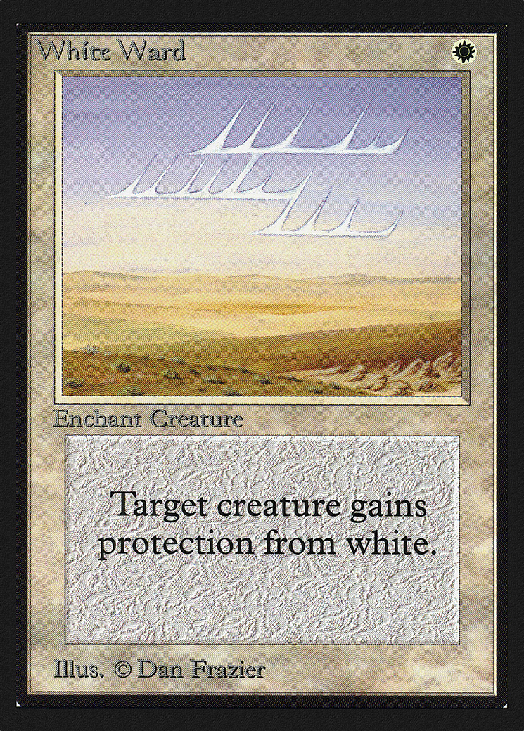 White Ward (IE) (IED-045) - Intl. Collectors' Edition