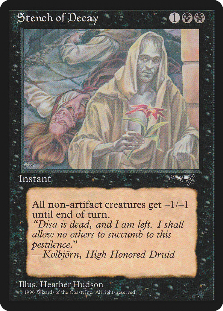 Stench of Decay (Red Flower) (ALL-61A) - Alliances