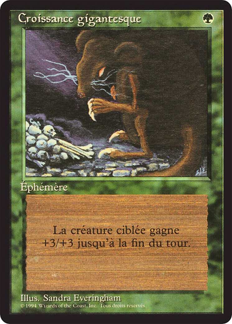 Giant Growth (FBB-199) - Foreign Black Border