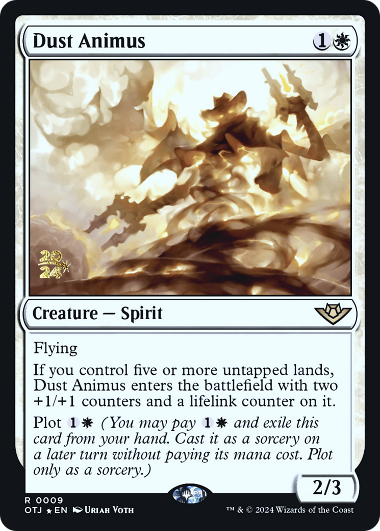 Dust Animus (PRE-09S) - Outlaws of Thunder Junction Promos Foil