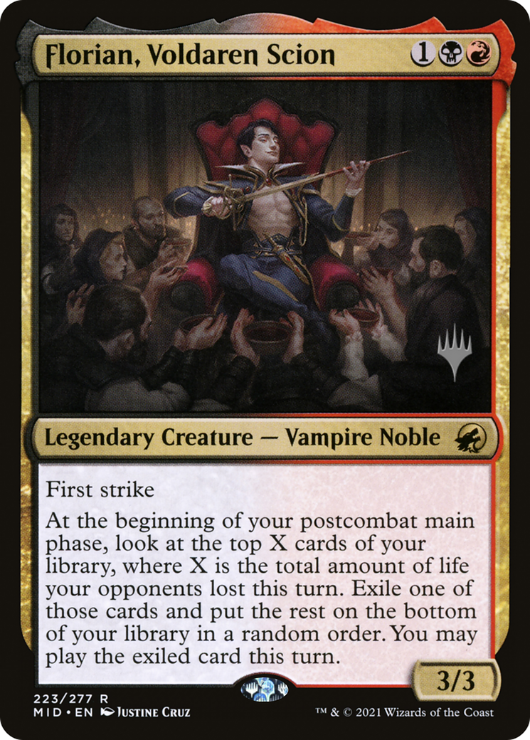 Florian, Voldaren Scion (PPMID-223P) - Innistrad: Midnight Hunt Promos