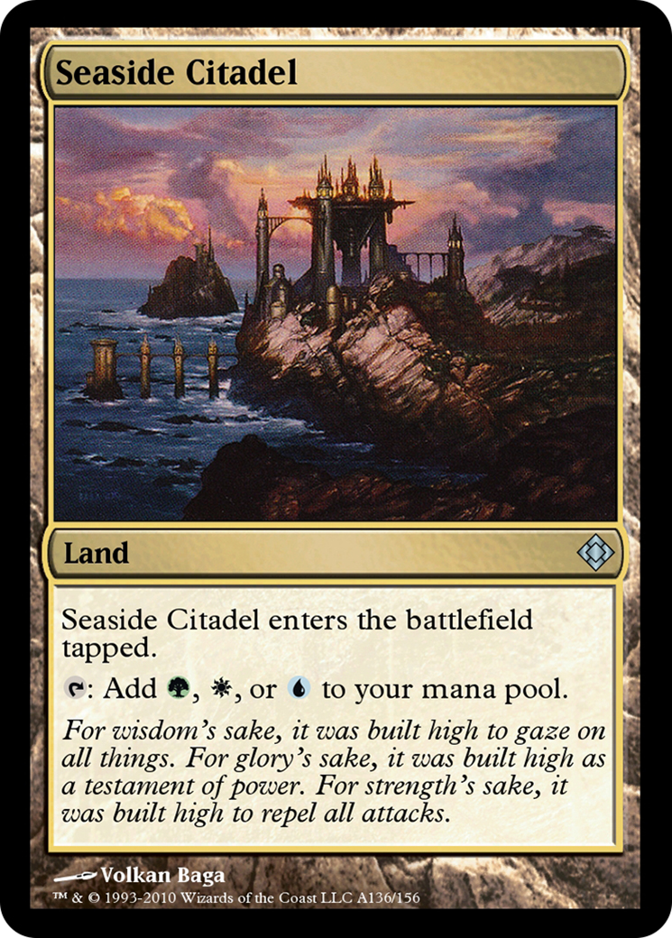 Seaside Citadel (TD0-A136) - Magic Online Theme Decks