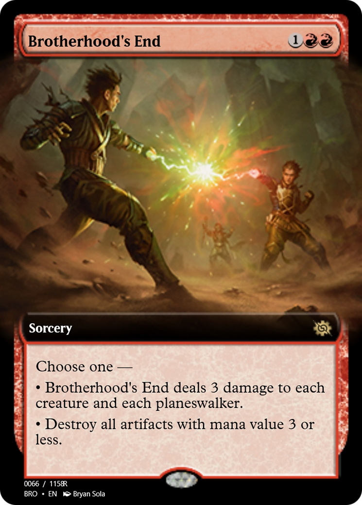 Brotherhood's End (PRM-105740) - Magic Online Promos Foil