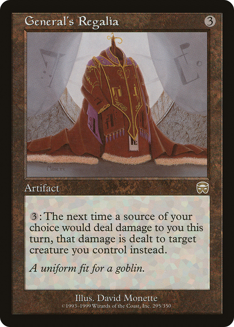 General's Regalia (MMQ-295) - Mercadian Masques