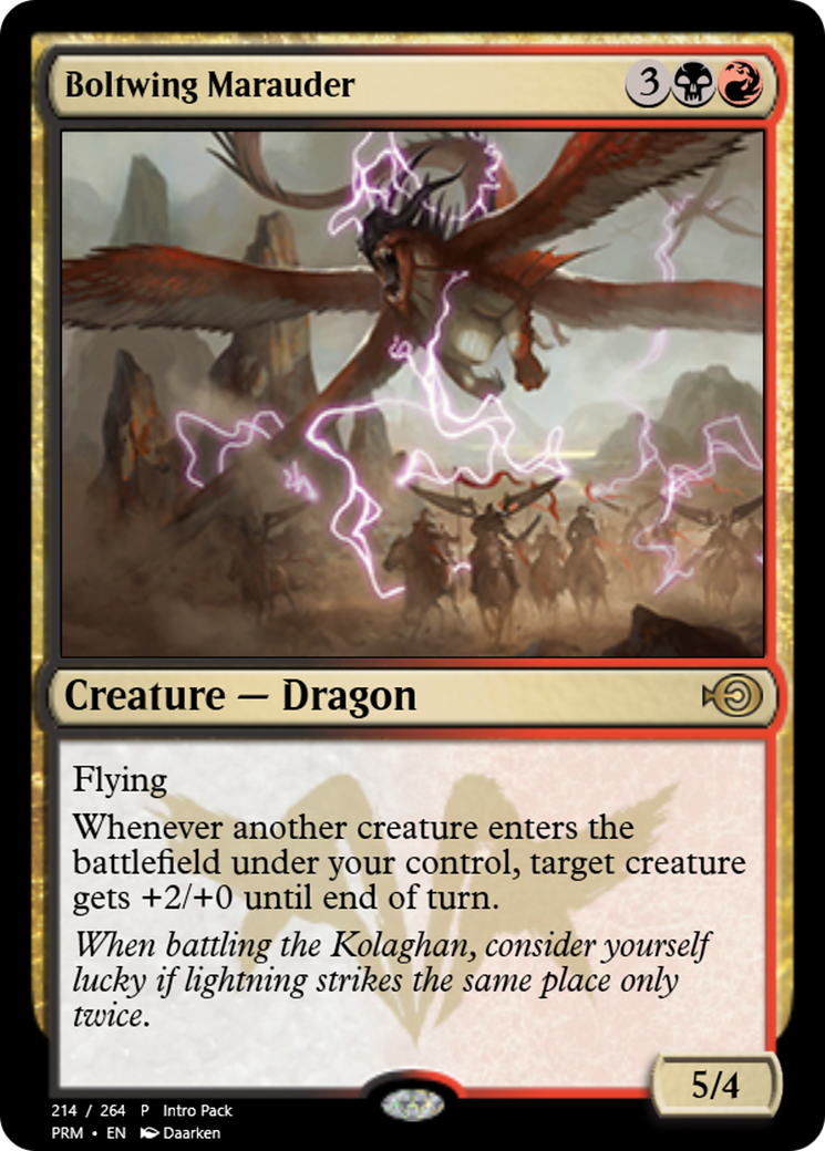 Boltwing Marauder (PRM-56998) - Magic Online Promos Foil