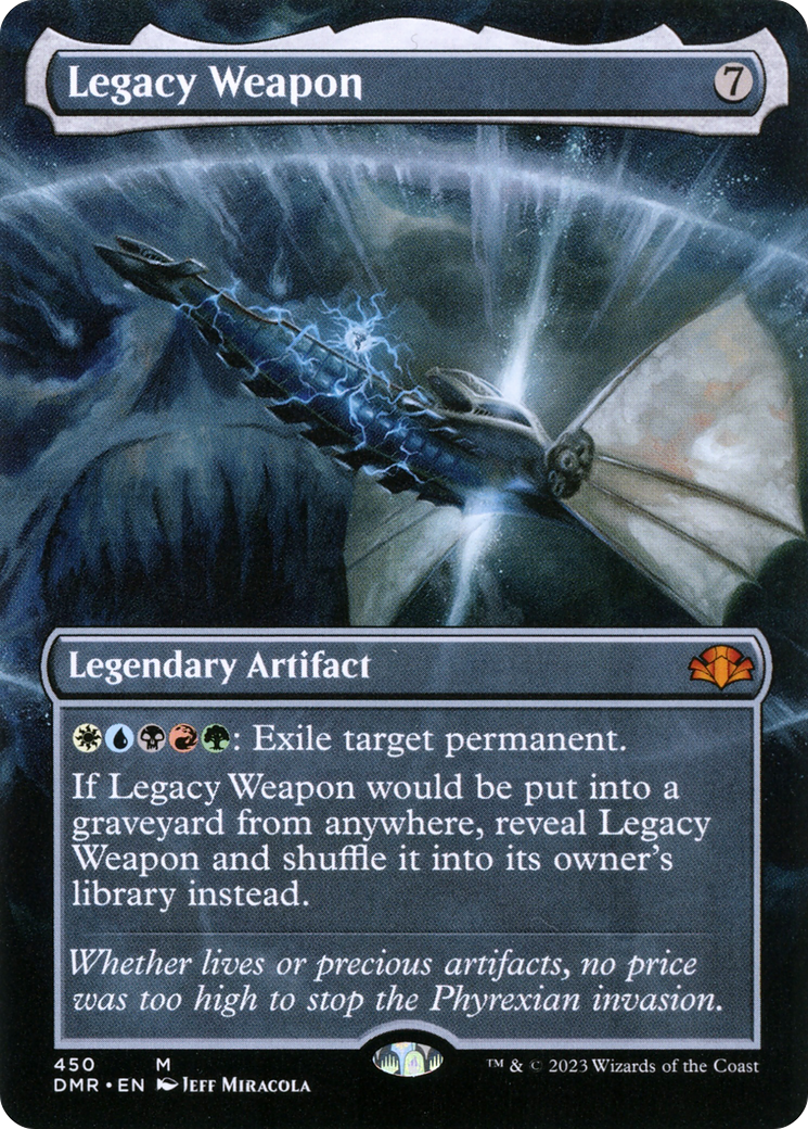 Legacy Weapon (Borderless) (DMR-450) - Dominaria Remastered (Borderless)