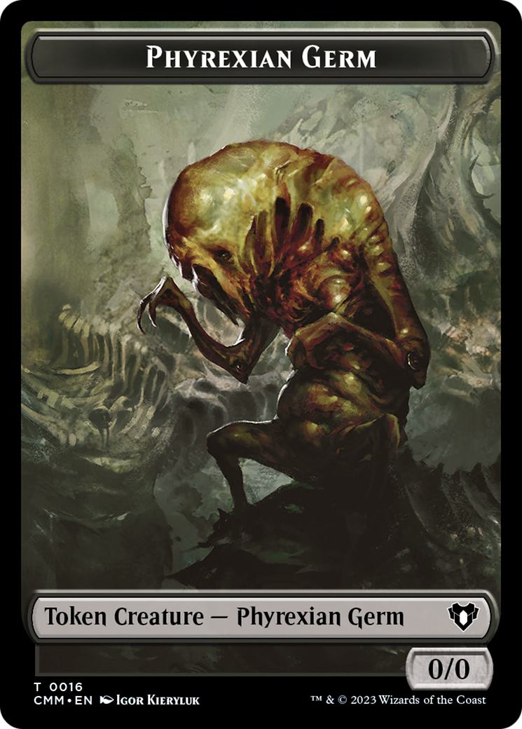 Phyrexian Germ (TCMM-016) - Commander Masters Tokens