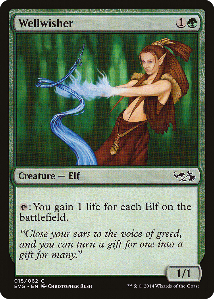 Wellwisher (DD3-) - Duel Decks Anthology: Elves vs. Goblins