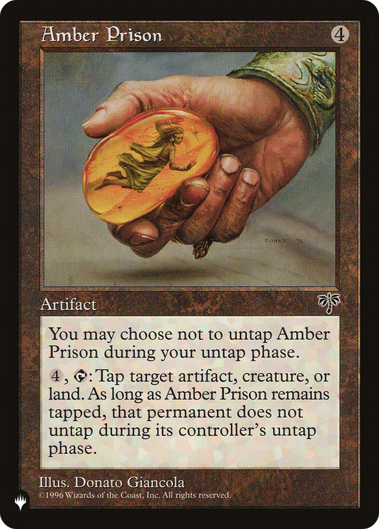 Amber Prison (LIST-MIR-292) - The List